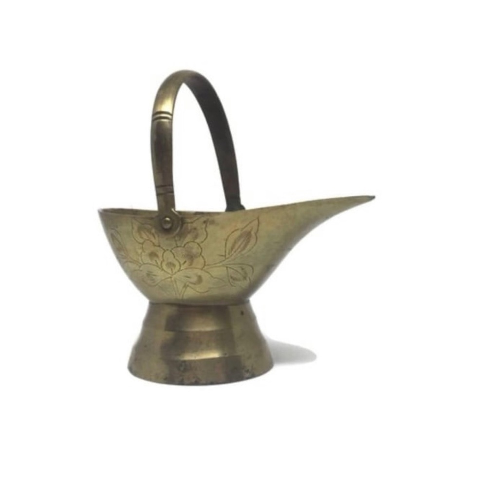Unique Brass Air Planter, Succulent Planter,
